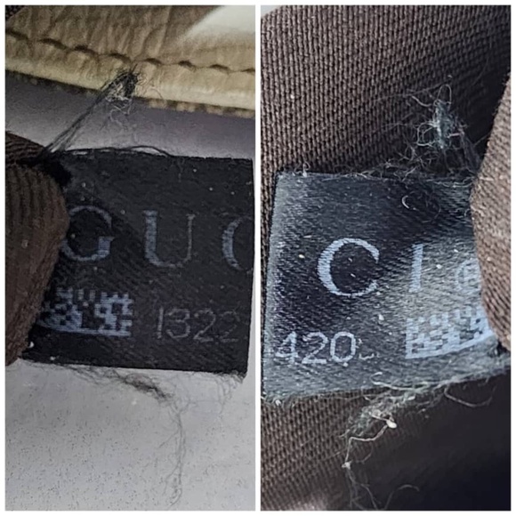 Authentic GUCCI GG Plus Monogram Small Vertical Tote Bag Off White/Beige - Picture 13 of 15